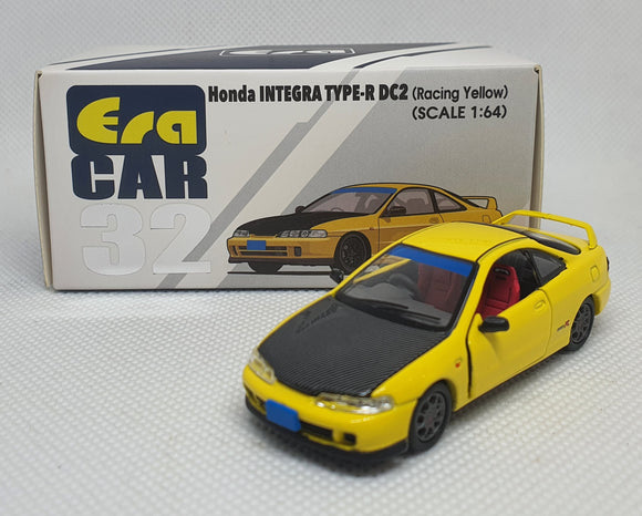 1:64 Era Car Honda Integra Type R DC2 - Racing Yellow