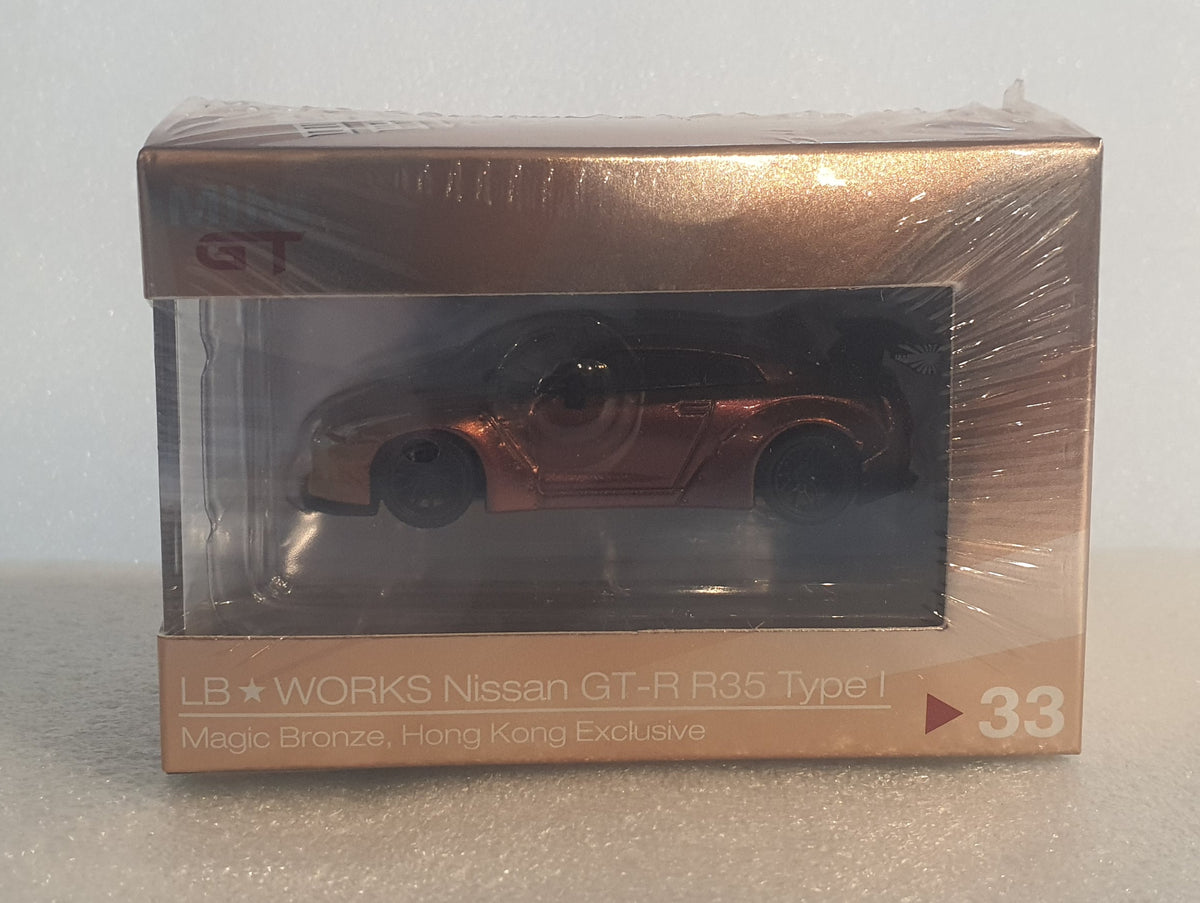 1:64 Mini GT LB Works Nissan GTR R35 Type I Rear Wing Ver. 1 Magic