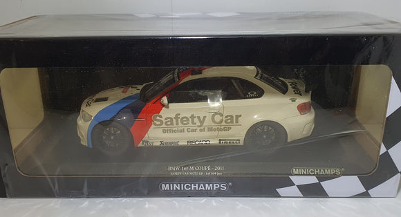 1:18 Minichamps BMW 1 er M Coupe Safety Car Moto GP - After Market