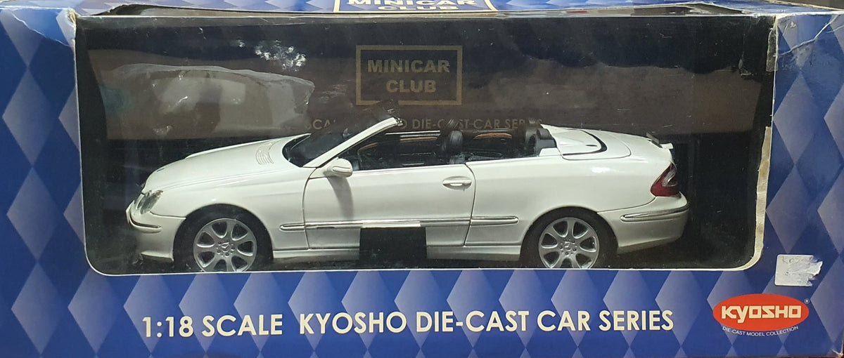 新品未開封　匿名配送　KYOSHO 1/18 ベンツCLK Cabriolet KYOSHO B66962172 Scale 1/18 | MERCEDES BENZ CLK-CLASS CLK500