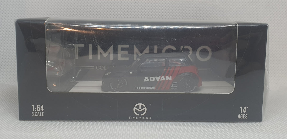 1:64 TimeMicro LBWK Mini Cooper Advan w Figurine – toyznetwork