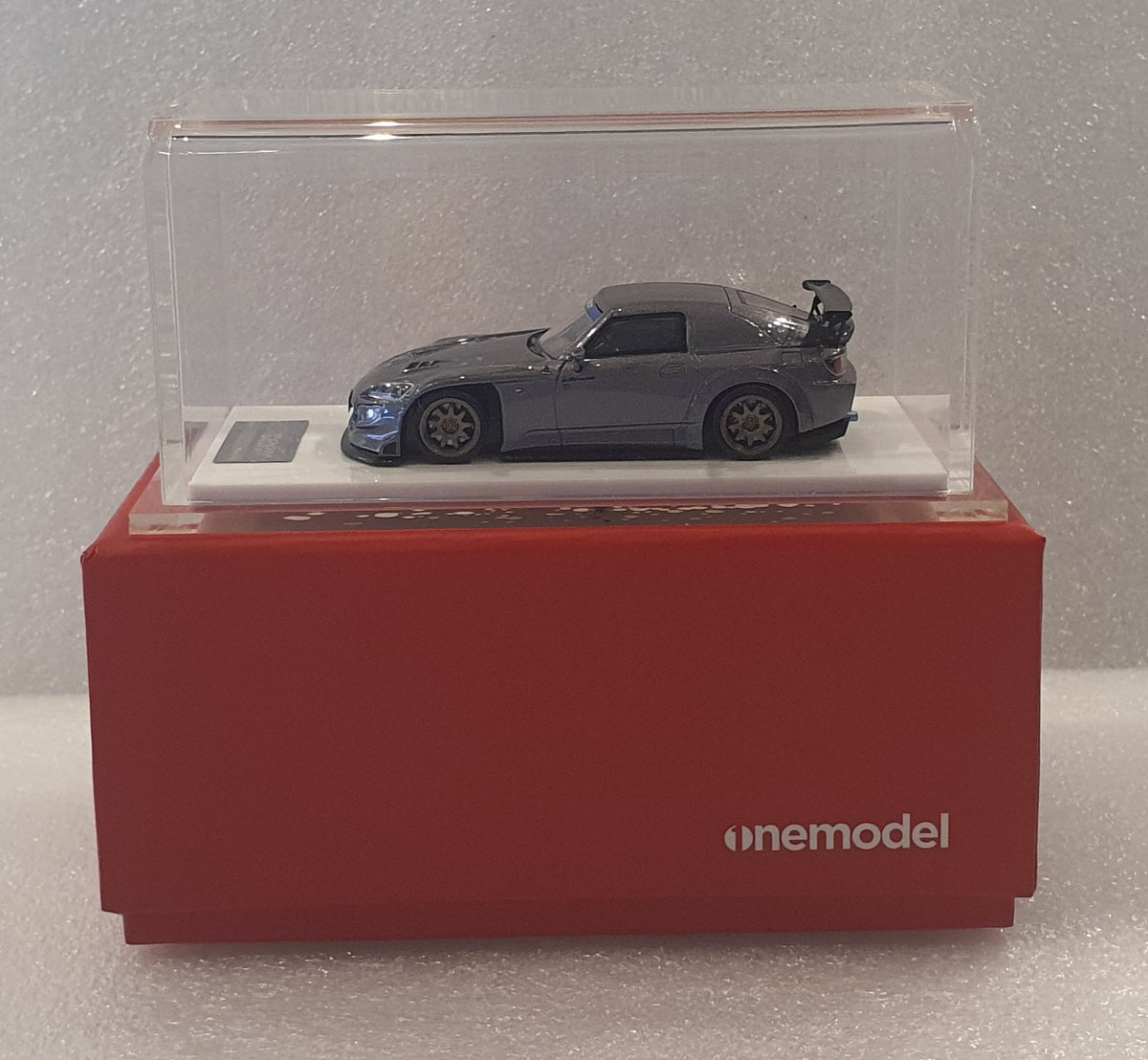1:64 One Model Honda S2000 Spoon - Iron Grey – toyznetwork