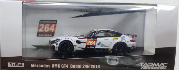 1:64 Tarmac Works Mercedes AMG GT4 Dubai 24H 2018 #264