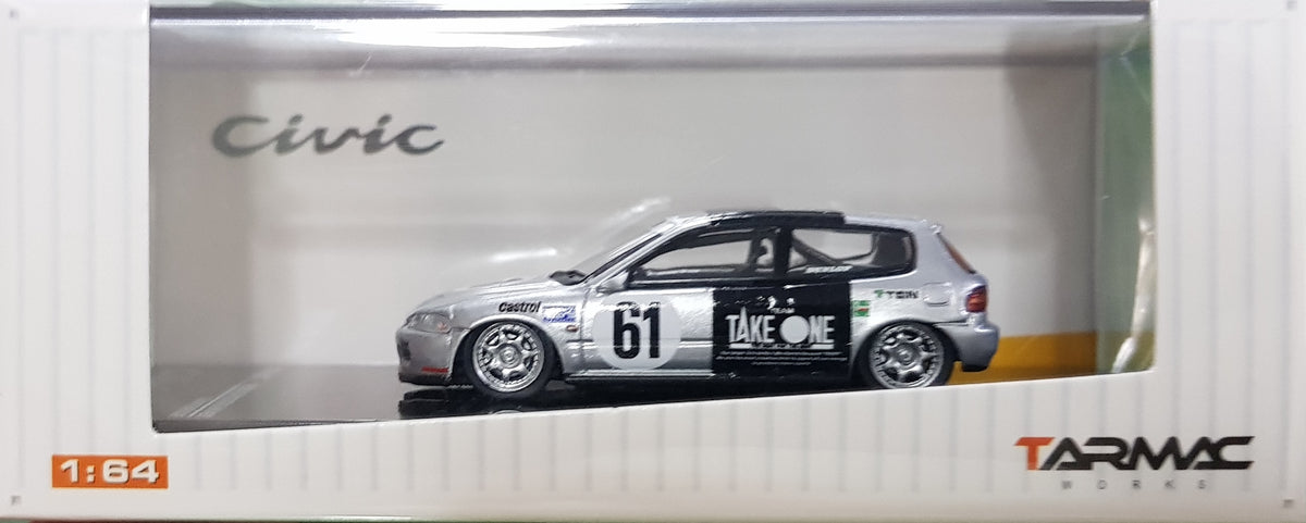 TARMAC 1/64 ホンダ シビック EG6 グループN #61 チーム TAKE