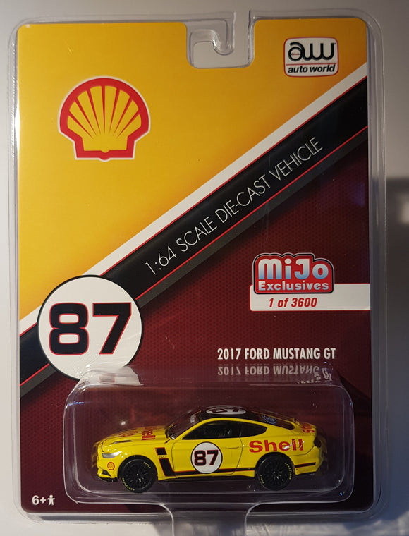 1:64 AutoWorld Ford Mustang GT #87 Shell - Mijo Exclusive