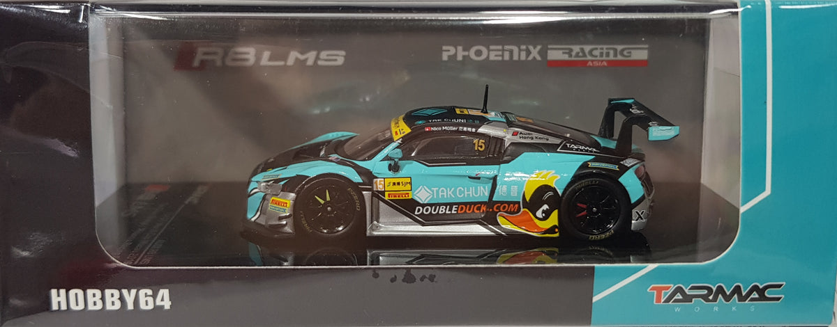 1:64 Tarmac Works Audi R8 LMS #15 FIA GT World Cup Macau 2016 Tak