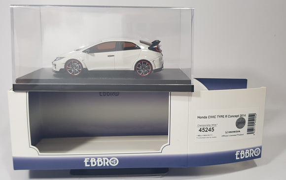 1:43 Ebbro Honda Civic Type R Concept 2014 - Championship White