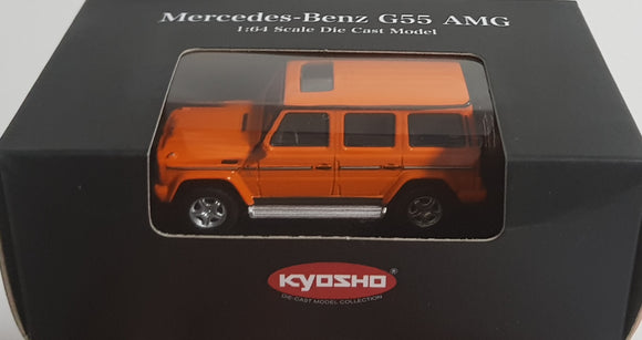 1:64 Kyosho Mercedes Benz G55 AMG - Orange