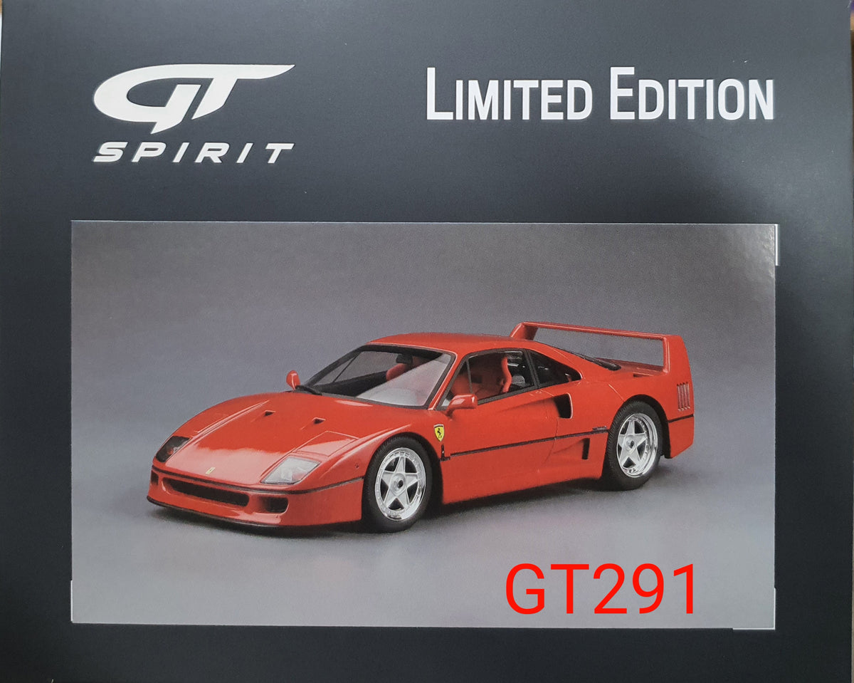 1:18 GT Spirit Ferrari F40 - Rosso Corsa GT291 – toyznetwork