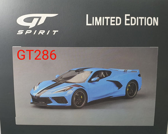 1:18 GT Spirit Chevrolet Corvette C8 - Blue GT286