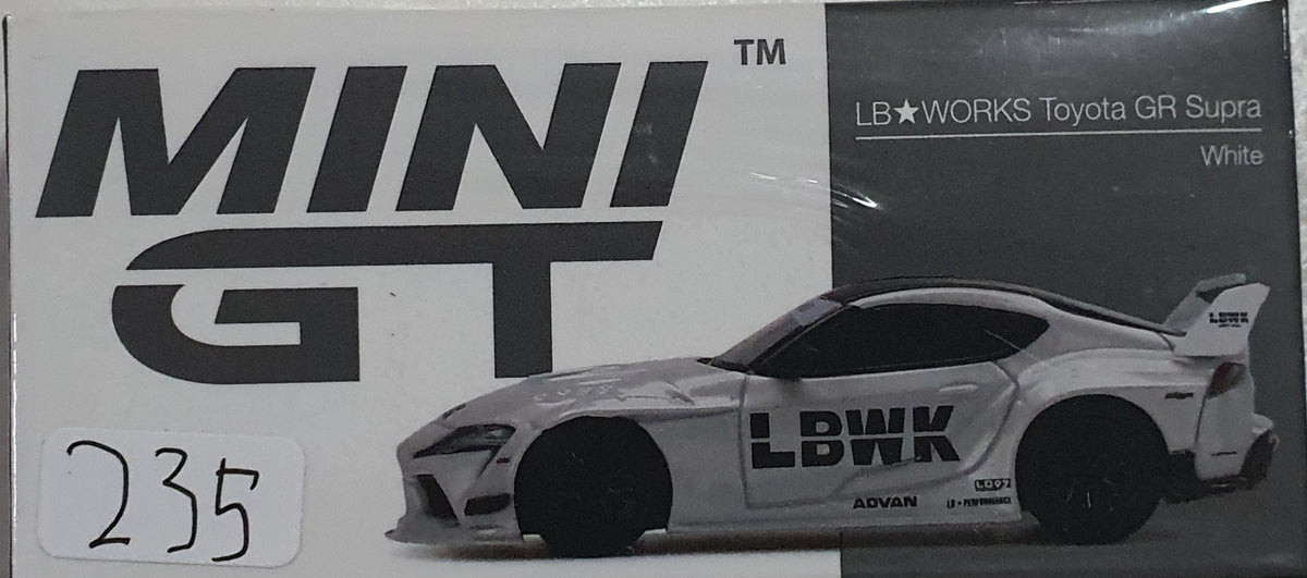 1:64 Mini GT LB Works Toyota GR Supra White - MGT235 – toyznetwork