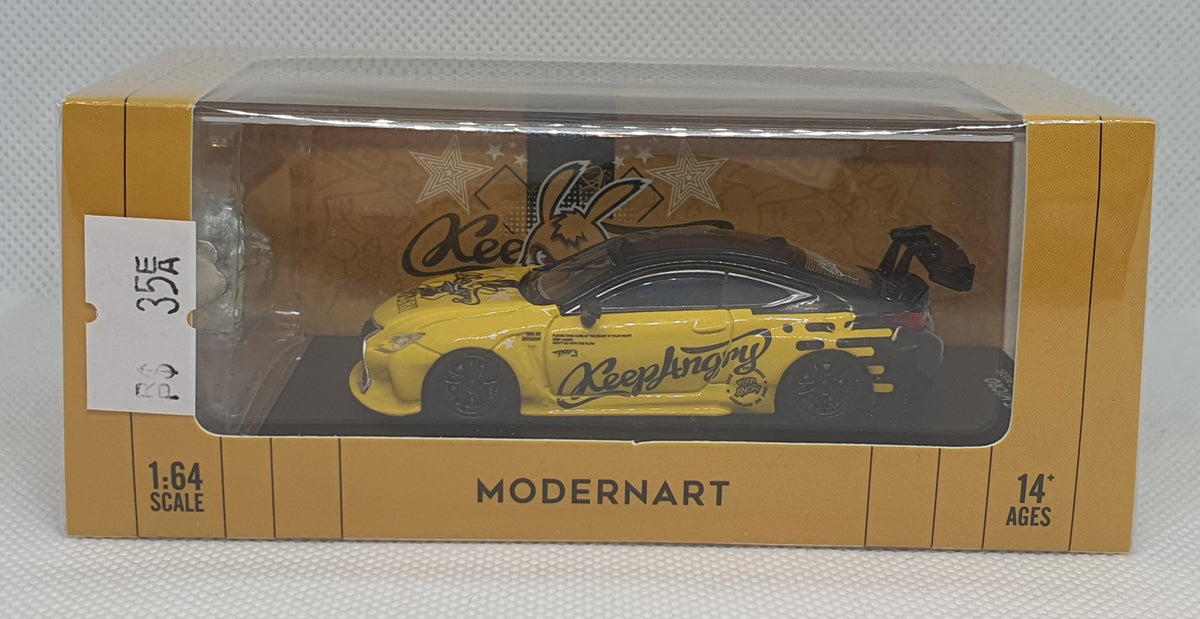 1:64 ModernArt Lexus RCF w Figure - Keep Angry – toyznetwork