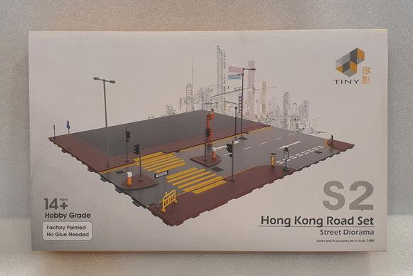1:64 Tiny Hong Kong Road Diorama Set - S2