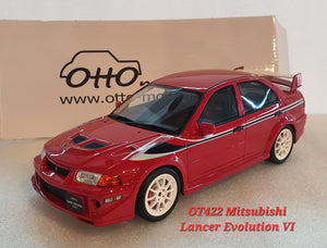 1:18 Otto Mobile Mitsubishi Lancer Evolution VI Tommi Makinen OT422