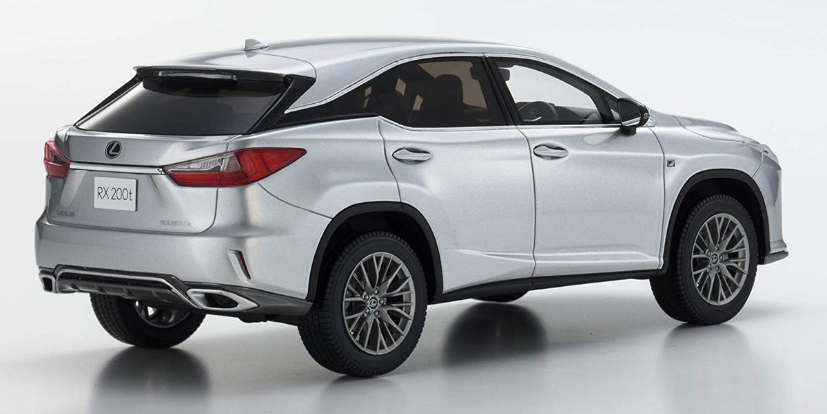 1:18 Samurai Lexus RX200t F Sport - Silver – toyznetwork