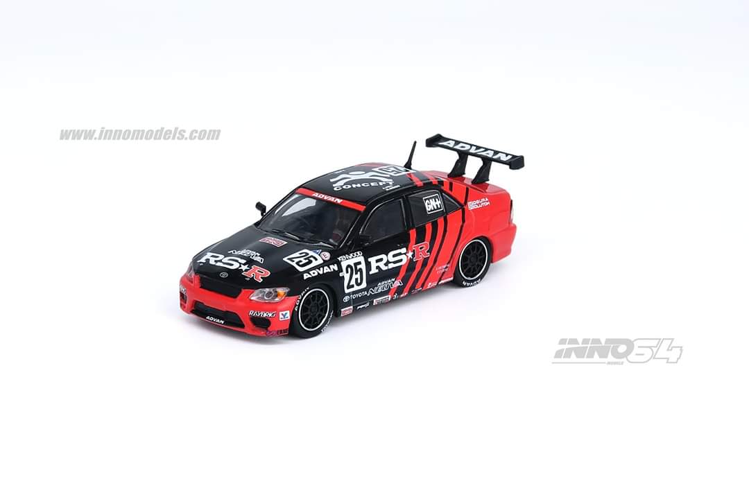 1:64 inno64 Toyota Altezza RS200 #25 Advan RS R Super Taikyu 2001