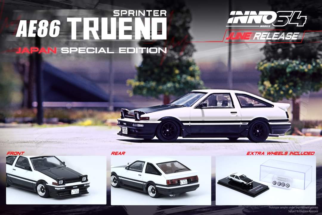 希少！INNO64 AE86 KUSTOM SHOW 特別版 希少！INNO64 AE86 KUSTOM SHOW 特別版 希少！INNO64 AE86