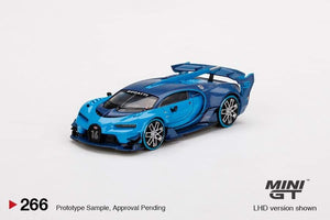 1:64 Mini GT Bugatti Vision Gran Turismo Blue - MGT266