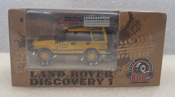 1:64 BM Creations Land Rover Discovery 1 Camel Version w Accessories