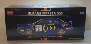 1:18 Sunstar Subaru Impreza 555 #5 Winner Rallye Monte Carlo 1995