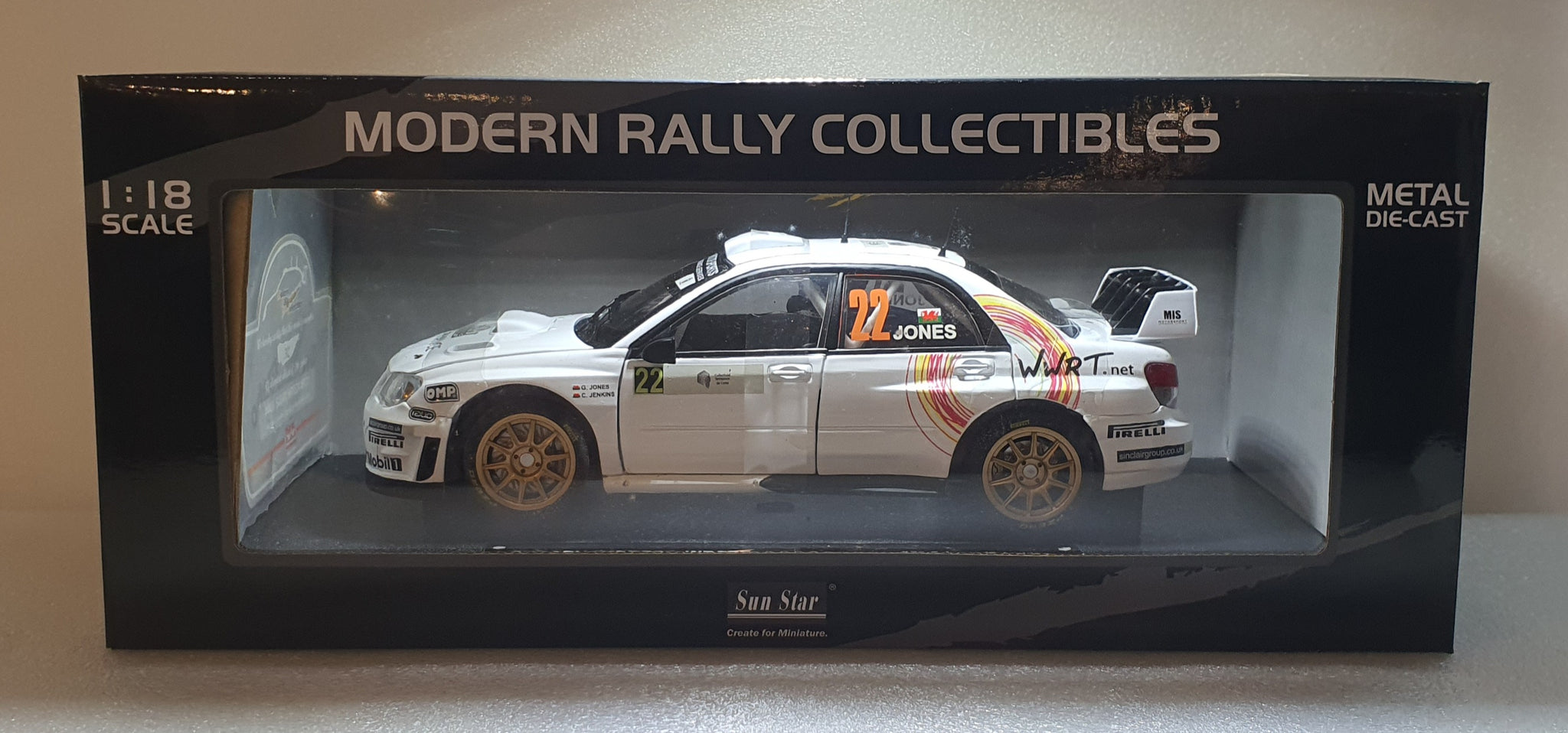 1:18 Sunstar Subaru Impreza WRC07 #22 Tour de Corse Rally de
