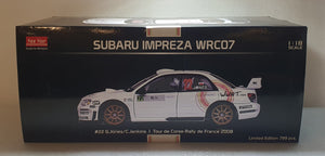 1:18 Sunstar Subaru Impreza WRC07 #22 Tour de Corse Rally de France 2008