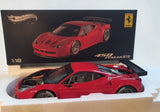 1:18 Hotwheels Elite Ferrari 458 Italia GT2 - After Market