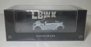 1:64 Aurora Model LB Mini Cooper Zero Fighter Grey