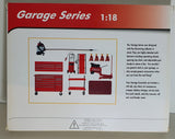 1:18 Diorama Garage Essentials - Red