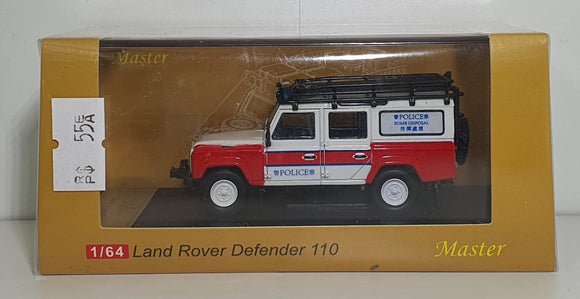 1:64 Master Land Rover Defender 110 Hong Kong Police