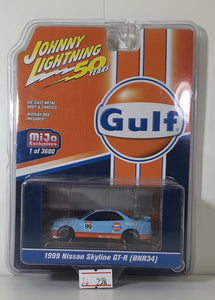 1:64 Johnny Lightning Nissan Skyline GTR R34  Gulf