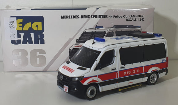 1:64 EraCar Mercedes Benz Sprinter HK Police (AM6347)