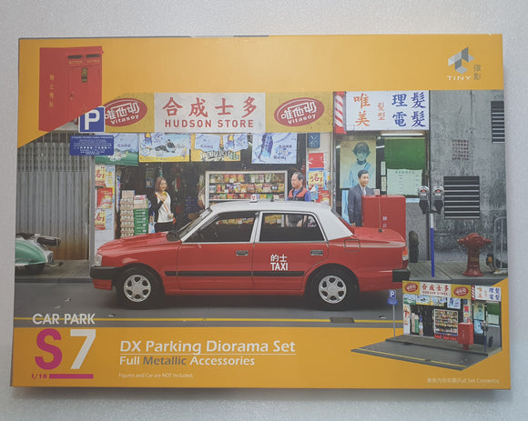 1:18 Tiny DX Parking Diorama Set S7