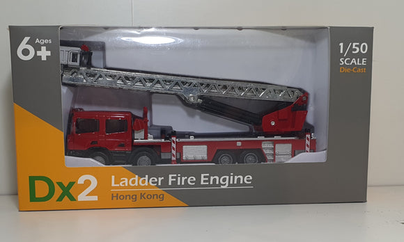 1:50 Tiny Hong Kong Ladder Fire Engine - DX2