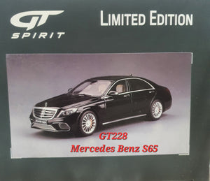 1:18 GT Spirit Mercedes Benz S65 AMG Black - GT228