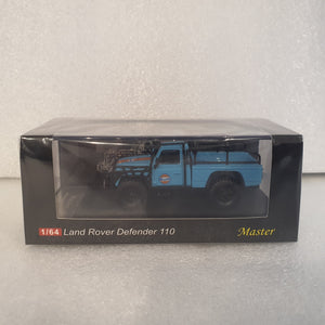 1:64 Master Land Rover Defender 110 Pickup - Gulf