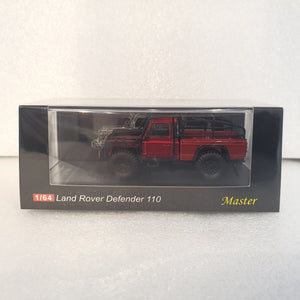 1:64 Master Land Rover Defender 110 Pickup - Red