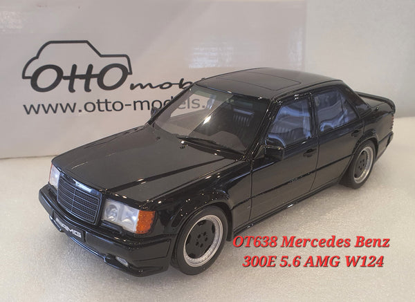 1:18 Otto Mobile Mercedes Benz 300E 5.6 AMG W124 - OT638 – toyznetwork