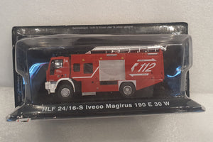 1:72 Altaya Iveco Magirus 190 E 30 HLF 24/16-s Fire Department