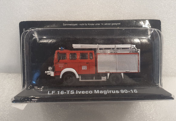 1:72 Altaya Iveco Magirus 90-16 LF-TS Fire Department