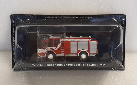 1:72 Altaya Rosenbauer Falcon TR 15.280 MP TroTLF  Fire Department Frankfurt