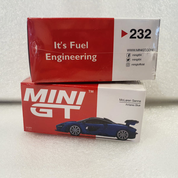 1/64 MINI GT McLaren Senna (Antares-Blue) - YouTube