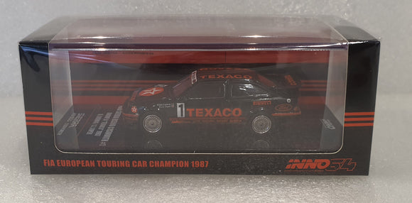 1:64 Inno64 Ford Sierra RS500 Cosworth #1 FIA European Touring Car Championship 1987 Texaco