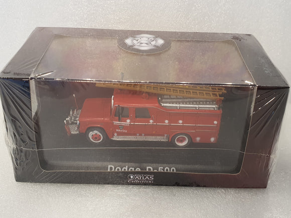 1:72 Atlas Dodge D 500 Fire Department Watou (Belgium) Yr1958