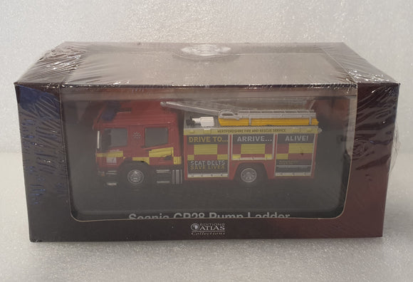 1:72 Atlas Scania CP28 Fire Department w Pump Ladder