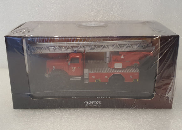 1:72 Atlas Saurer 2DM Fire Department Herisau w Ladder Yr1955