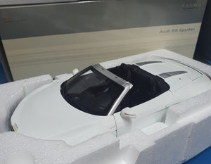 1:18 Dealer Edition Audi R8 Spyder - IbisWhite - After Market