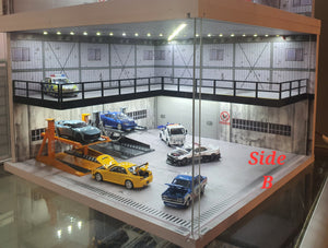 1:64 Diorama Car ShowRoom - Side B