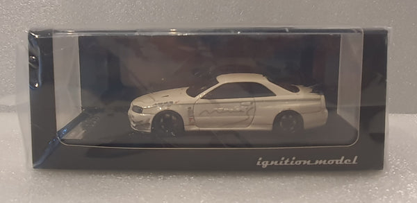 ignition model GTR シルバー 1/43 Ignition Model 1/43 Nissan Skyline GT-R Mine's (R34) Silver