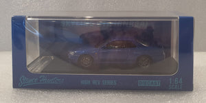 1:64 StanceHunters Nissan Skyline GTR BNR34 V Spec II - Bayside Blue